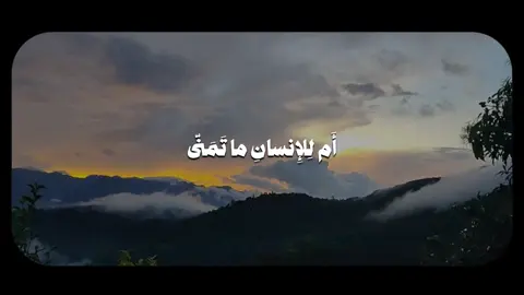 أَم لِلإِنسانِ ما تَمَنّى  | الحصري #الحصري #قران #quran #محمود_خليل_الحصري #سورة_النجم