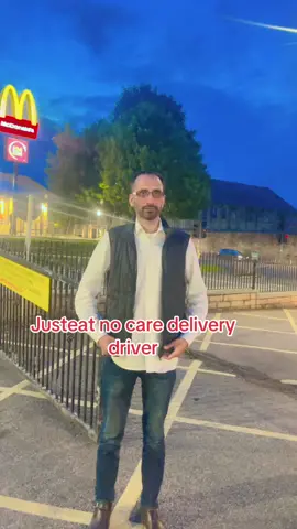 Justeat no care delivery driver#viral #500kviews #justeatcourier #fyp #ubereatsdriver #unitedkingdom 