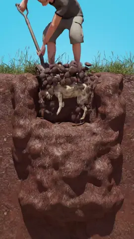 The Dog They Buried Alive 😨