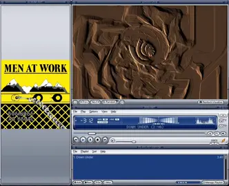 men at work - down under #fyp #music #winamp #frutigeraero #windowsxp #y2k #nostalgia #y2kaesthetic #visualizer #menatwork #downunder #80smusic #retro 
