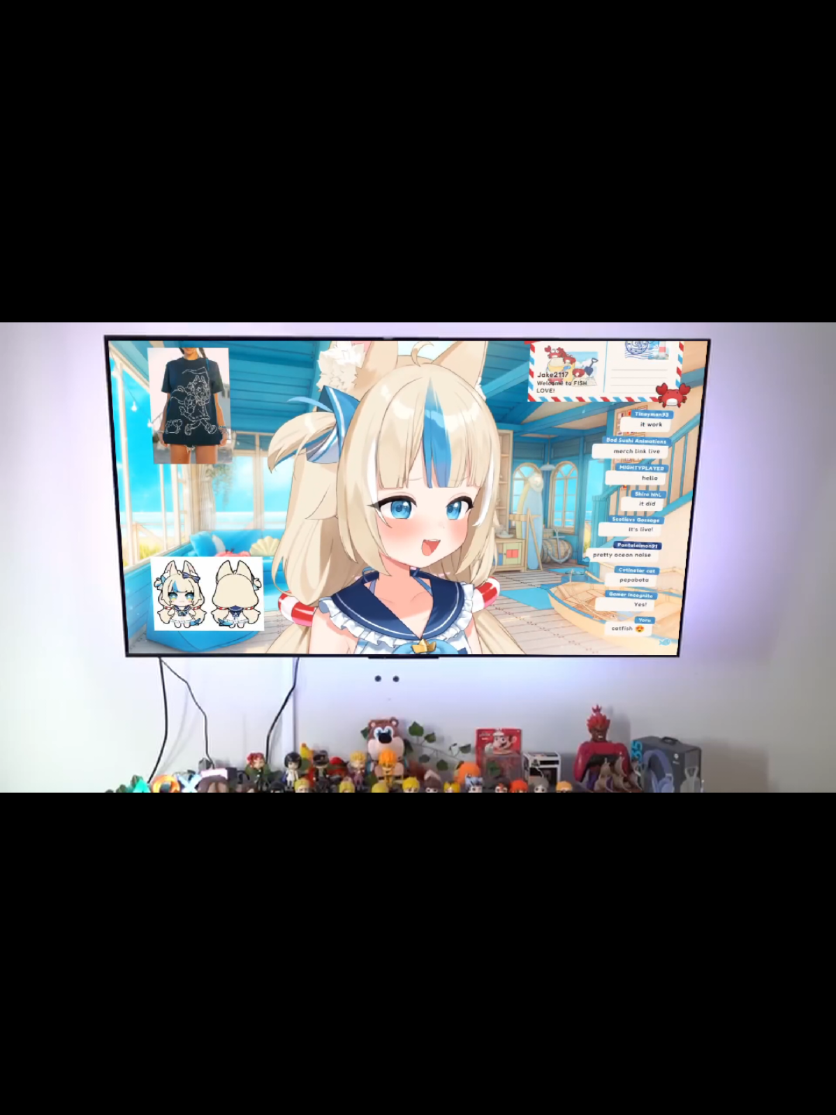 How people reacted to Sameko Saba's VTuber Debut #vtuber #vtuberclips #fyp #vtuberen #vtubers #hololive #foryou #fypage #vshojo #samekosaba  @Hackoru 
