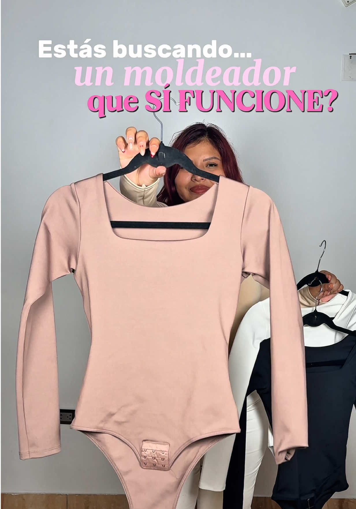 SÍ FUNCIONA CHICAS! 😍 el body moldeador manga larga de Be Segura te saca la figurita que querías 🙈🤎