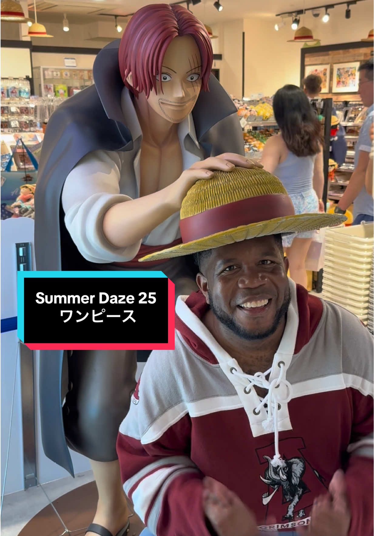 “We are on the cruise.” #onepiece #tokyo #onepieceanime #onepieceluffy 