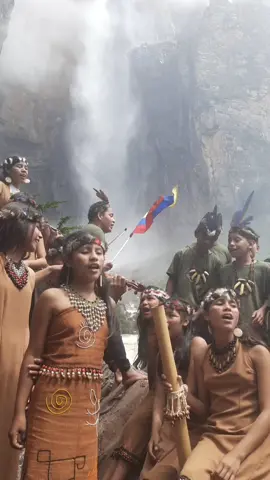disfrutando del salto Angel.