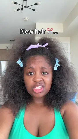 What do you think of my new hair? ✂️ #newhair #sewin #curlyhair 