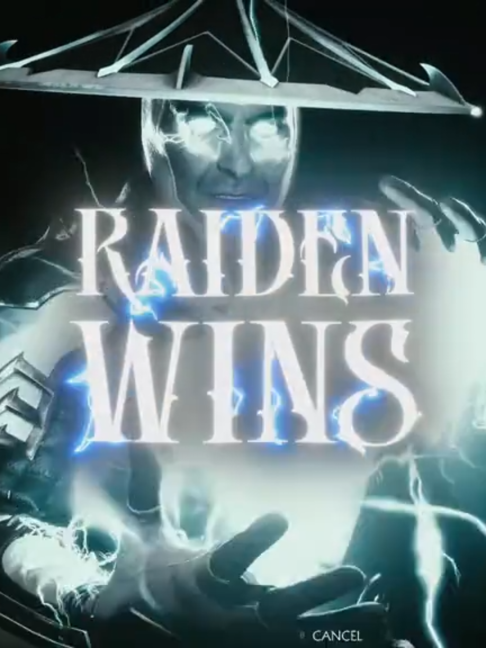 Raiden WINS ⚡️ #mortalkombat #raiden #mk #mk11 #fyp 