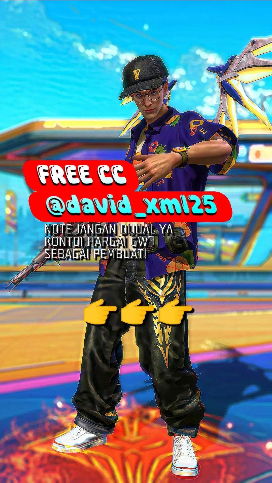 #david_xml25 || 5 CC yang aesthetic 😋   PRESET 5TON:https://alightcreative.com/am/share/u/9iLYczgrfOSztjwspiEuaULdnks1/p/4lZIrdJuXm-3e2c1033c07042a2    CR:PUNYA GW  #freefireid #epepburik #cc #HD