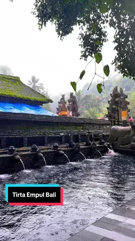 Tirta Empul Bali , Tempat Melukat Untuk mensucikan diri kalian sudah pernah ke sini belum #fyp #tirtaempul #tirtaempulbali #bali #balinesia #wonderfullbali 