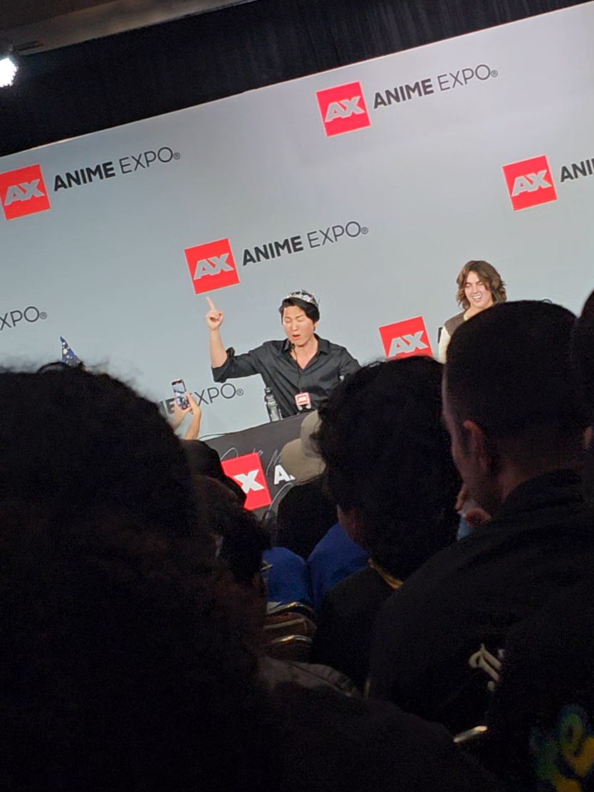 #AnimeExpo2025 Day 3 Saw this live was crazy Thank you for super fun time @SATOYU(^↓^)OHIOBOSS   @TheAnimeMen @KingChristian   #animeexpo #meme #foryou #fyp 