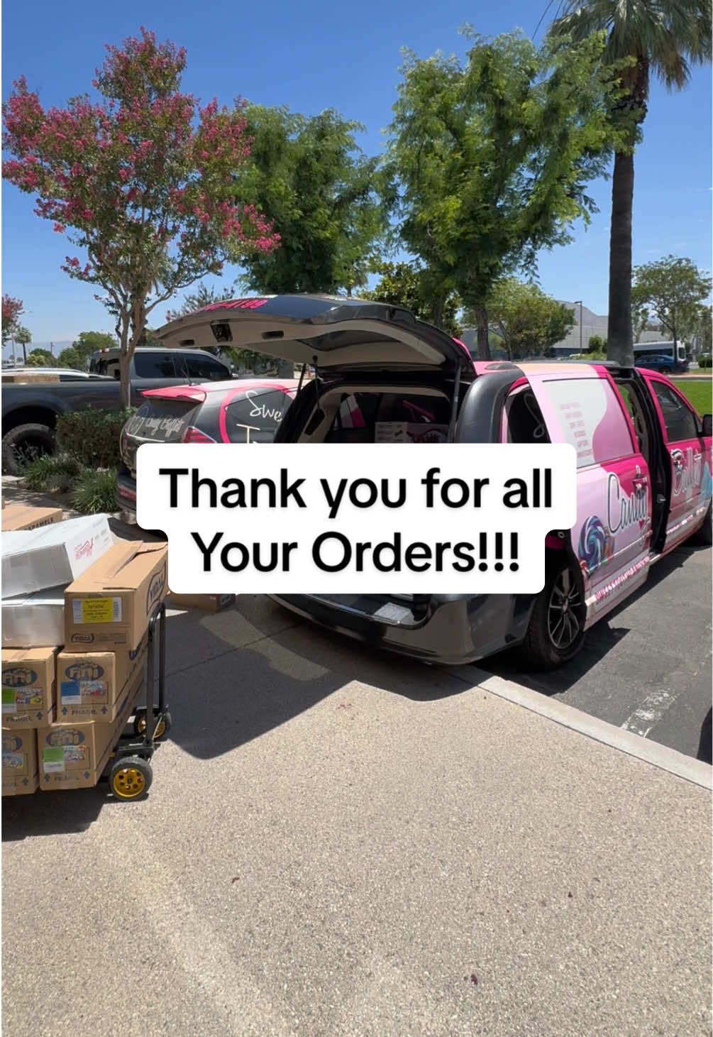 I like to call this a good problem 😅 so thank you for showing so much support and I promise we will process orders as quickly as possible 💞🍬 #thankfull #SmallBusiness #candy #candystore 