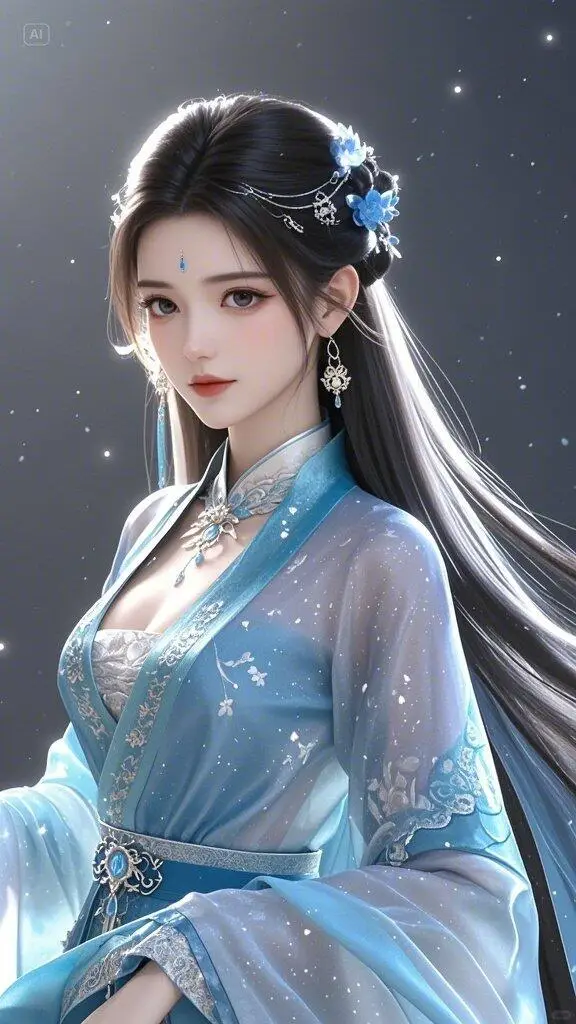 Xinh đẹp #beauty #xinhdep #anime #ai #painting #cotrang #picture #vedep 