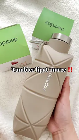 Kemana ajaa baru tau ada tumbler lipat sebagus ini 🥹 mudah dibawa kemana-mana, buruan klik keranjang kuning yaa🥰 #dearday #tumblerlipatsilikon #tumblermurah #tumblerumroh #tumblerolahraga #fyp 