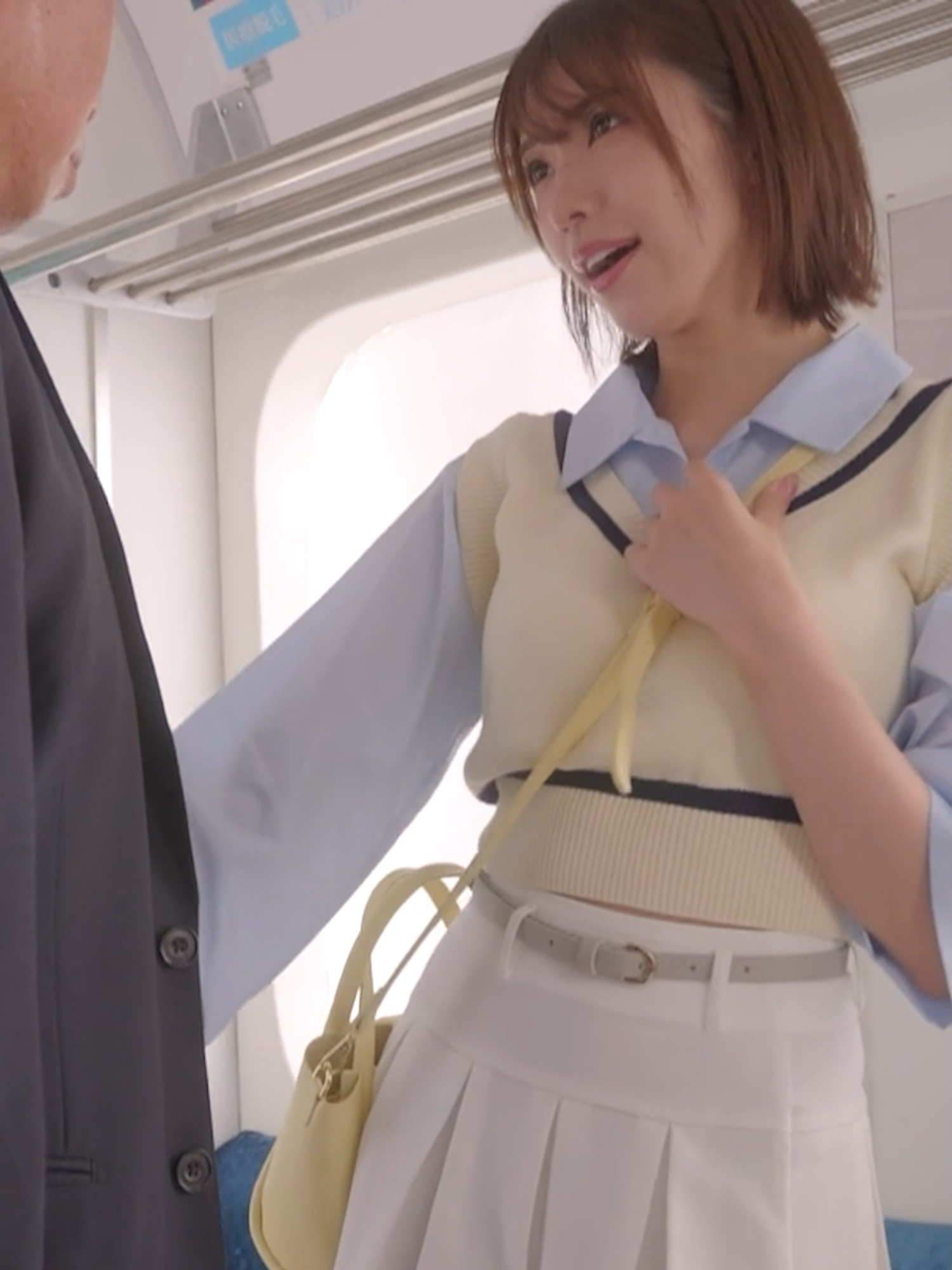 「次のテストのカンペだよね？」/つばさ舞 #前兆ドラマ #ショートドラマ #絶対領域 #ニーハイ