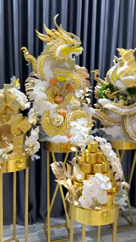 Trọn bộ mâm quả dát vàng. Sang trọng, quý tộc cho chàng rể Trà vinh đi rước dâu. #rongphungmamquacuoihoibentre ##bentre71🌴🥥🥰🥰 #rongphung #mamquacuoihoibentre #ilovetiktok 