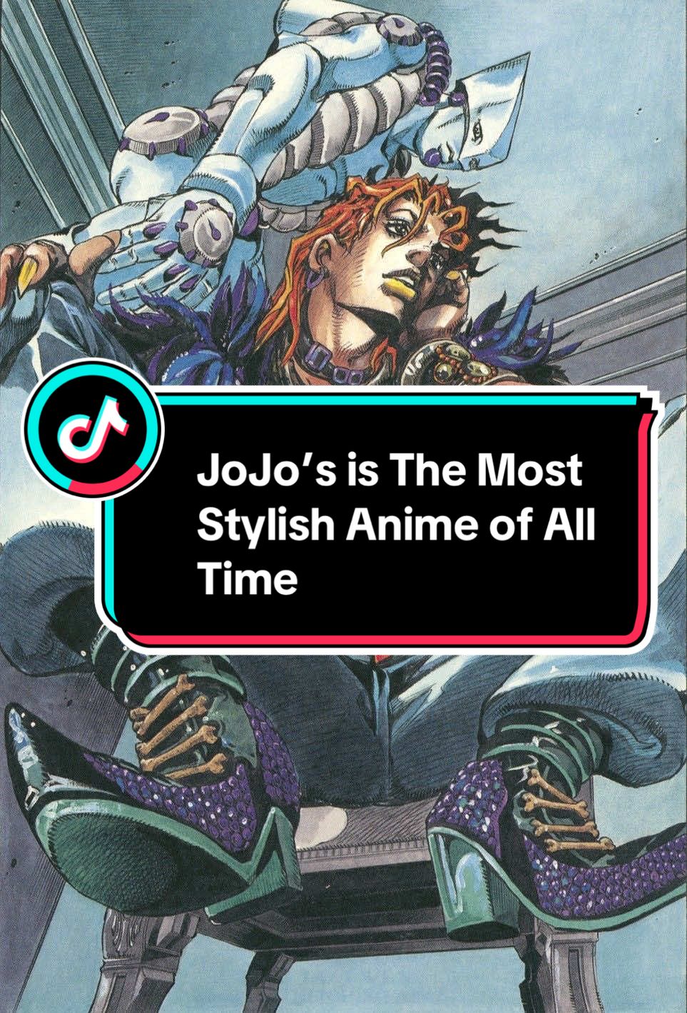 JoJo’s Bizarre Adventure is the most stylish anime ever made.  #anime #jojobizarreadventure #fashion 