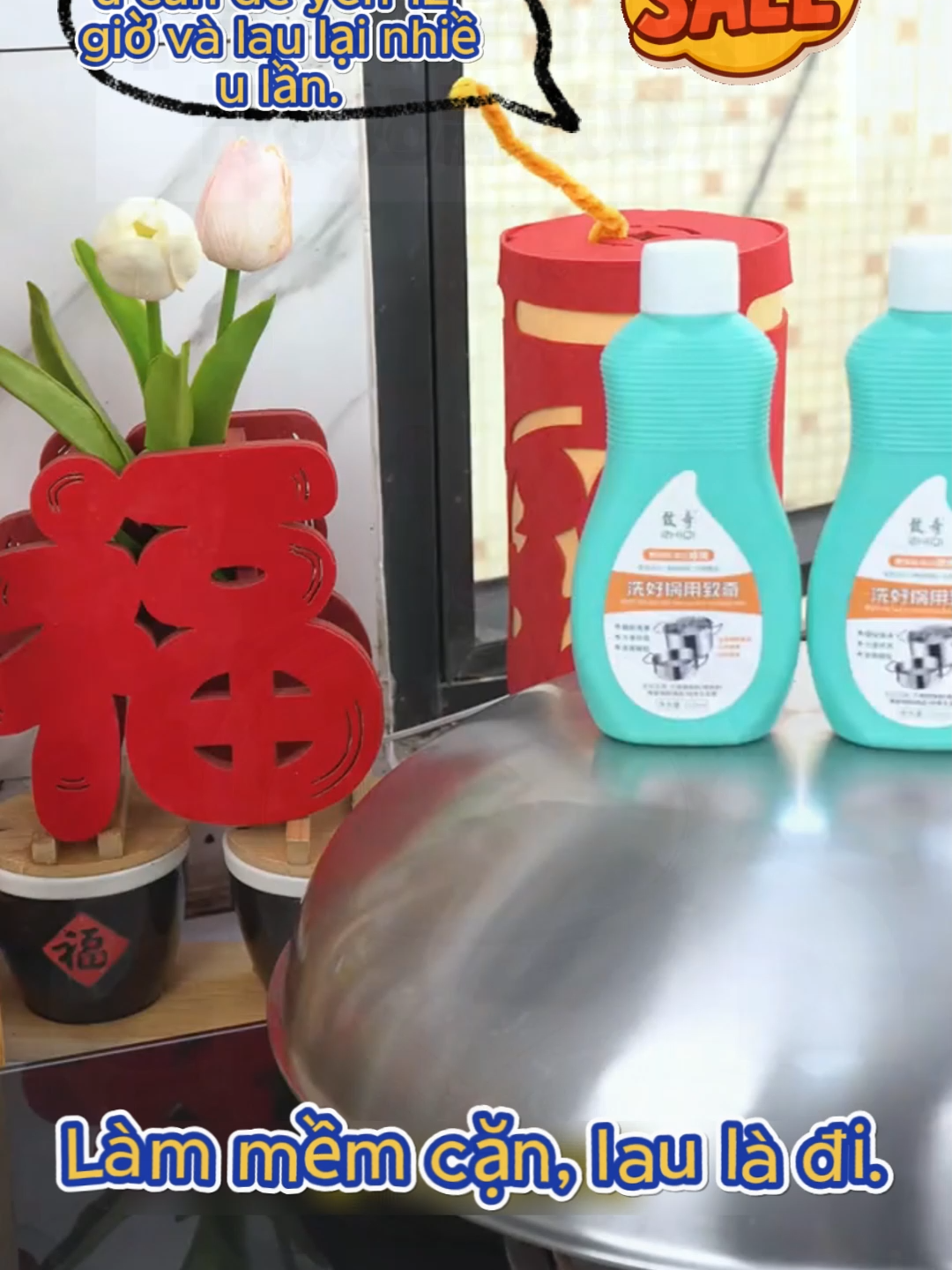 Nếu không tự tay dùng thử, có khi tôi cũng không tin – thì ra vết đen dưới đáy nồi lại có thể làm sạch dễ đến vậy!