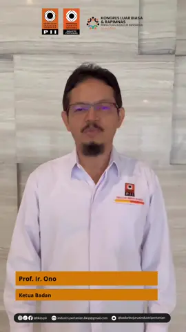 Badan Kejuruan Industri Pertanian (BK-IP) PII mendukung pelaksanaan Kongres Luar Biasa dan Rapat Pimpinan Nasional (RAPIMNAS) 2025 sebagai sebagai langkah bersama dalam memperkuat profesi dan organisasi keinsinyuran di Indonesia. 
