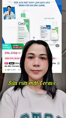 Sữa rửa mặt Cerave #cerave #ceravevietnam #chamsocda #lamdep 