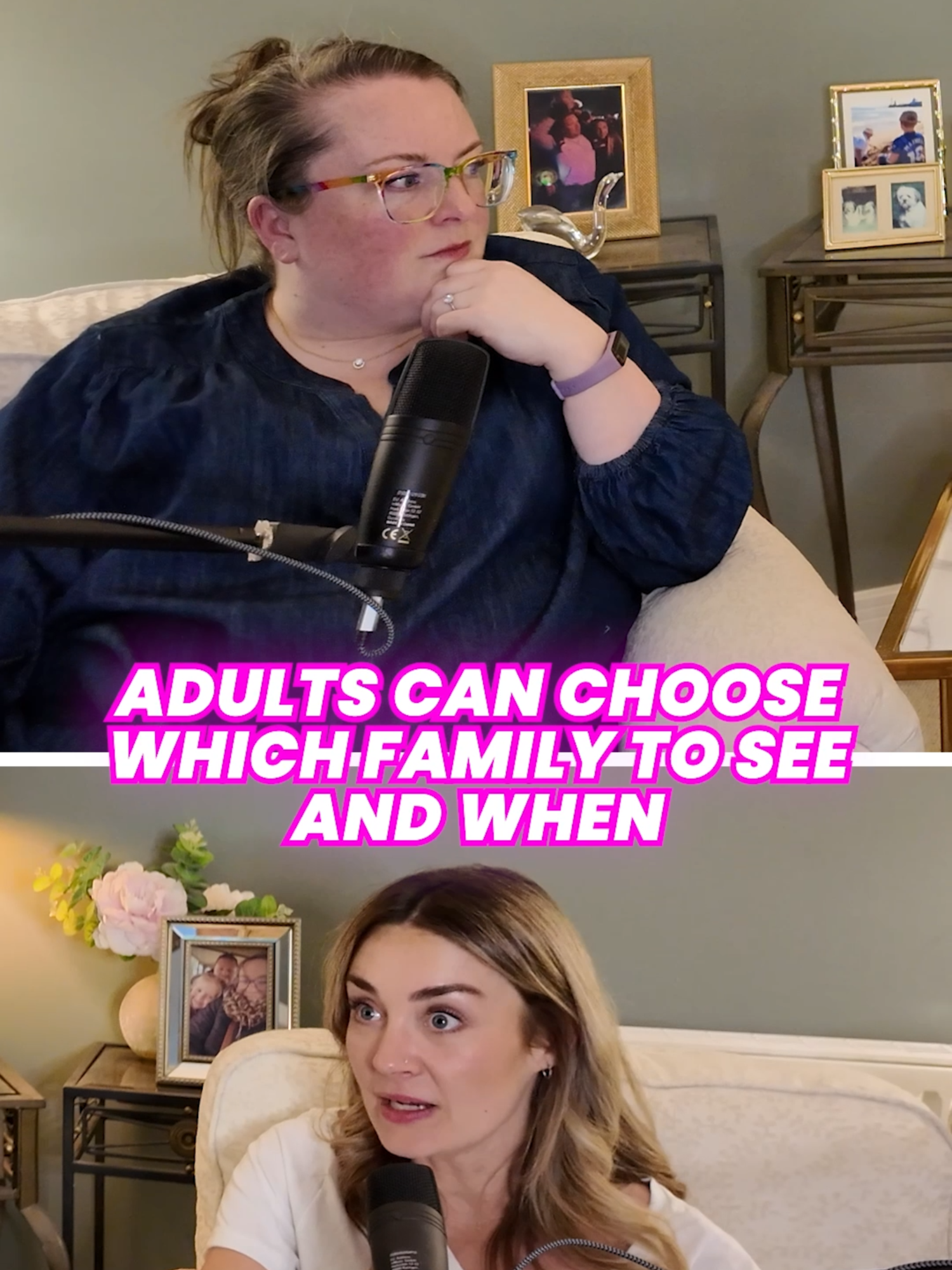 Is it just us… or does family not feel like it used to? 🤔 #parentingtruths #wgtmpodcast #podcasts #friends #chosenfamily #relatable #realtalk #sibling #expectation #familydrama