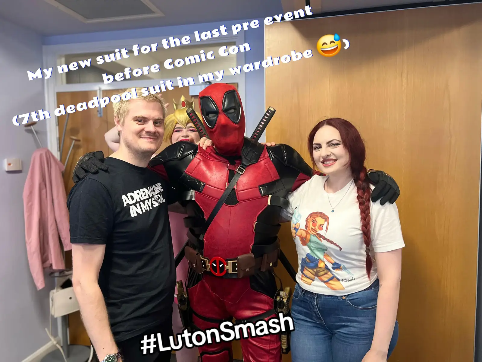 Well that's it, we just did the last pre event for @Luton Comic Con CIC💥 before the main event on the 6th of September  This year has been wild. Massive thanks to all who help make these events memorable. See you on September 6th! #lutonsmash 