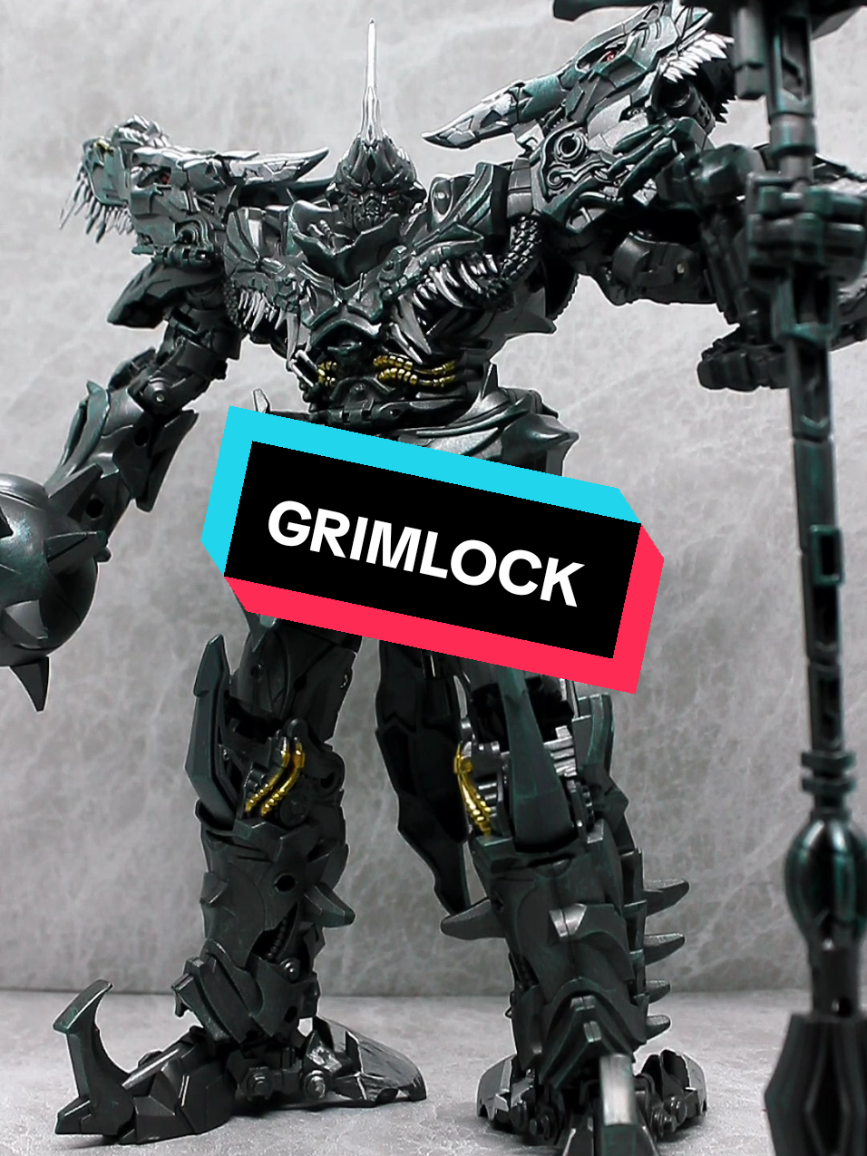 TW 1034 BAIWEI GRIMLOCK bought it because this guy looks cool tho😎🤩 #Stay_Inspire #fouryoupage #transformers #grimlock 