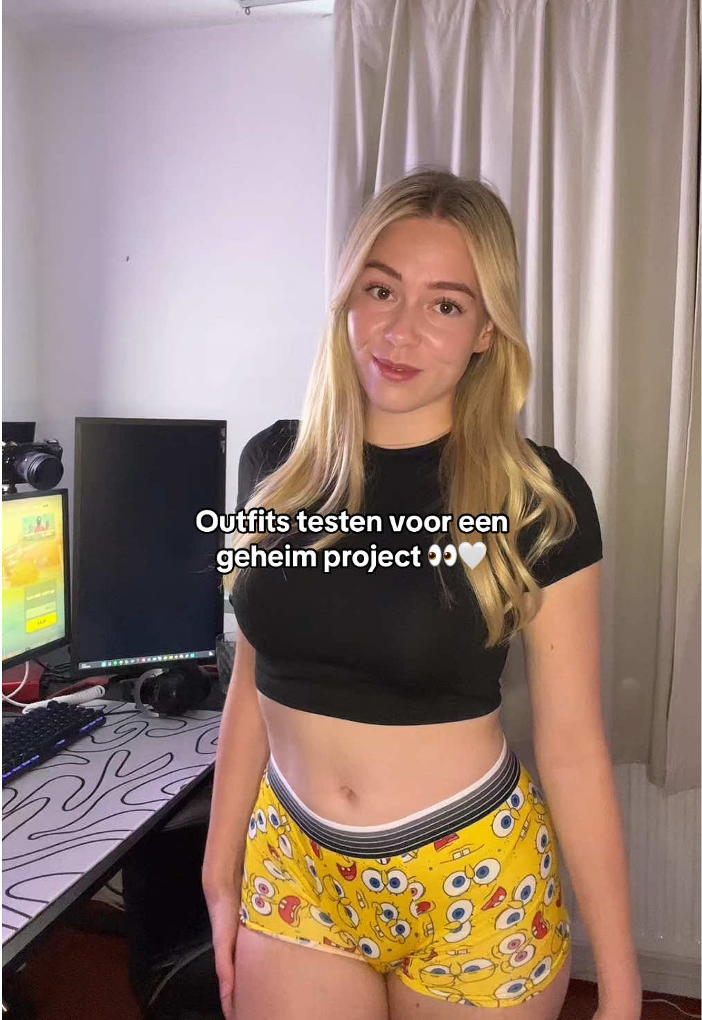 wat denken jullie dat het geheime project is? 👀 #fyp #voorjou #foryou #viral #funny #geheim #secret #GamingSetup #fortnite #gamer #GamerGirl #girlgamer #voorjoupagina #voorjoupage 