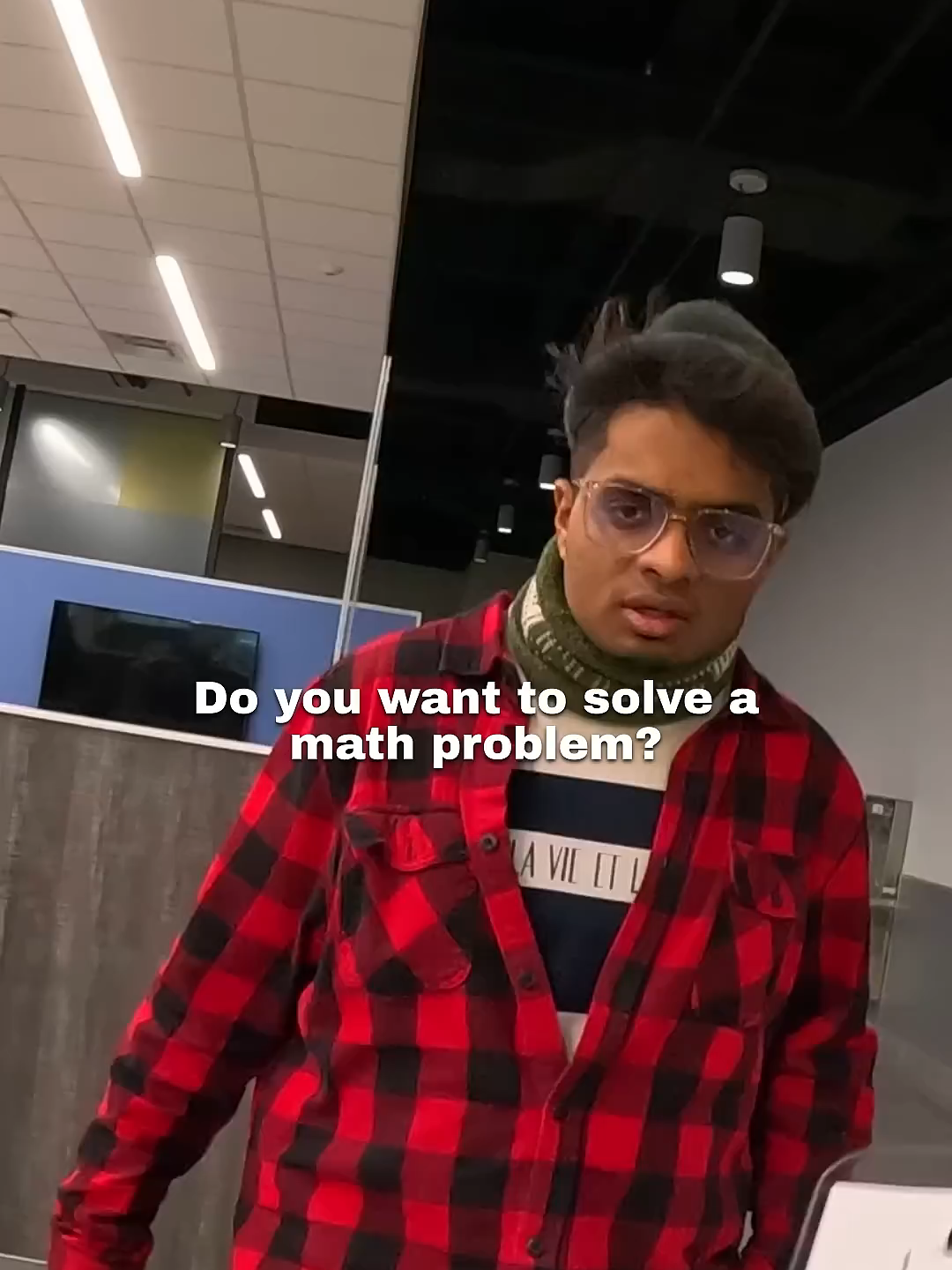 I asked for help to solve a math problem 🥺❤️