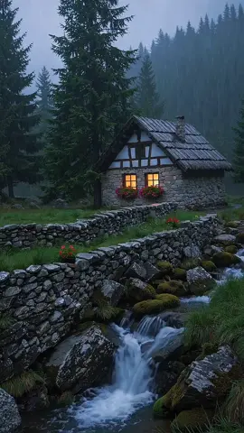 The Enchanted Refuge 🏡🏞✨️ #CalmVibes #naturevibes #relaxingvideos #flowers 