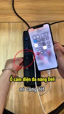 Ổ cắm điện đa năng Deli, dây đồng chắc chắn, nhựa PC chịu nhiệt tốt #duckennyreview #ocamdiendanang #deli 