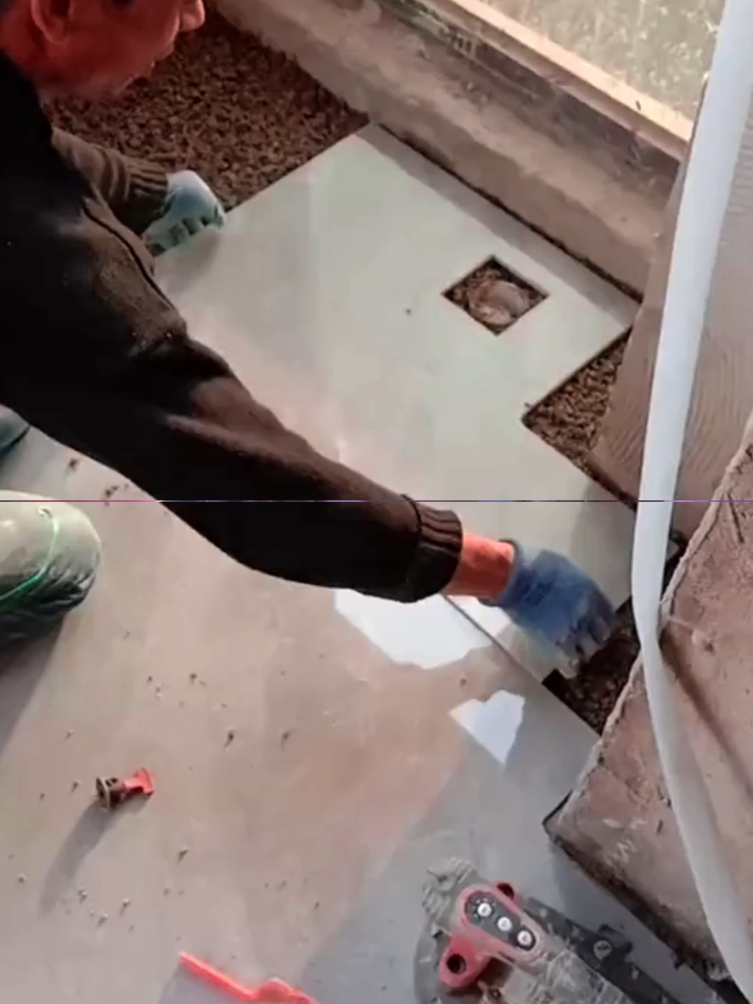 #xaydung #construction #tile #tilework #fun