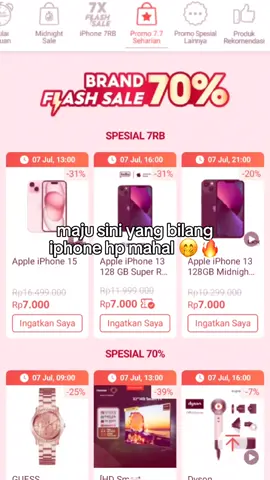 nyesel gasih kalo tau sekarang ip bisa semurah ini.. 🤣🔥 #foryourpage #jastip #jastipmurah #iphone #jastipflashsale #jastipiphone #warflashsale #flashsale #flashsalemurah #fypage #fyppppppppppppppppppppppp #fypシ #fyp 