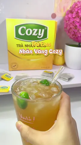 Sẵn sàng pha trà quất cho cả nhà rồi nha #tranhanvangcozy#tratuiloccozy#tradennhanvangcozy #cozy
