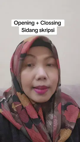 IG@bena_rangkuti Opening  sidang skripsi#lancarskripsi🤲 #kalimatpembukasidangskripsi #beranibersuara 