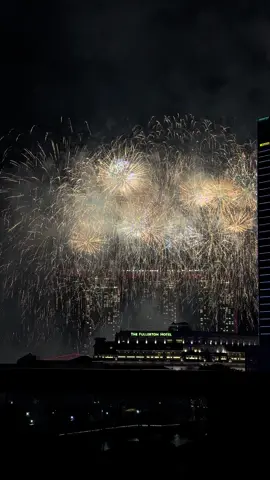 Don’t blink, it gets better 😍✨ #SG60lah #NDP2025 #60Years #singapore #fireworks
