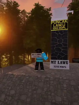 PUNCAK LAWU 🔥#fyp #creatorsearchinsights #fypシ #fypdongggggggg #roblox #daki #mendakigunung 