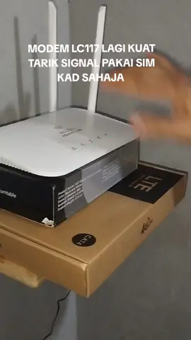 #modemwifiLC117 sangat mudah untuk digunakan senang dibawa kemana-mana sahaja boleh guna Powerbank boleh bawak dalam kereta#modem wifi 4g sim card  #affiliate 