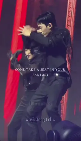 IN YOUR FANTASY SPOILER!! Some of these could be wrong I did spend way too much time on this trying to get it as close as I could by ear and messing with the audio since we have only concert footage and these were the clearest audios I could use😅 but I hope this helps anyone who wanted/needed this🖤 🎶Song: In Your Fantasy - Ateez (officially releases July 11th)🎶 ✨[video credits: @hamtiny8 &  @ordinaryaffair.co ]✨ • • • #ateez #ateezatiny #inyourfantasytour #inyourfantasytour2025 #inyourfantasytourateez #ateezfyp #fyp #fypage #fypツ @ATEEZ_Official 