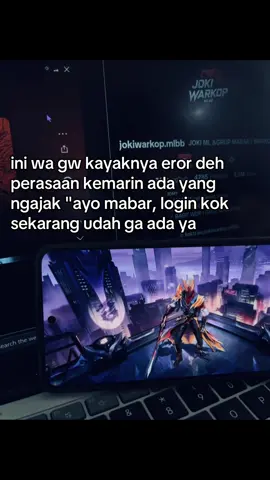 coba pee kan dulu #ml #jokiwarkopmlbb #mobilelegends #fyp #jokimlbb 