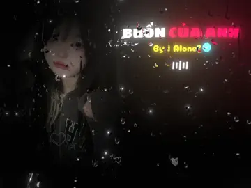 Phần 5 | BUỒN CỦA ANH | Ngày không em lòng anh tựa đông...#alone25429 #nhachaymoingay #nhacnaychillphet #nhachottiktok #xh #vairal #lyrics 