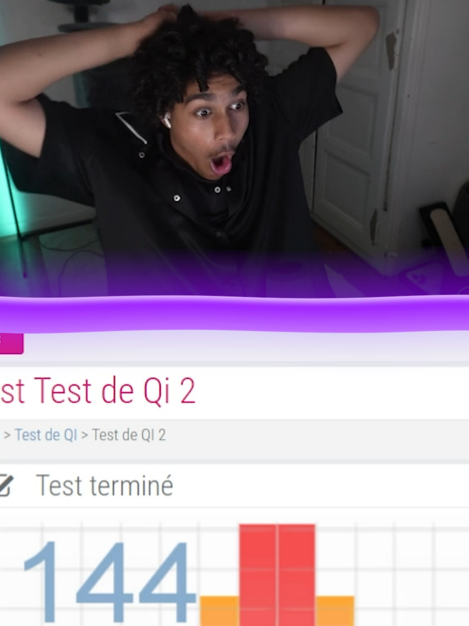 J'ai passé le test de QI... twitch : shazz_twitch #fyp #qi #iq #kompa