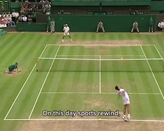 July 6, 2003 🎾👑 A new era began on Centre Court. Roger Federer wins his first Grand Slam title at Wimbledon, defeating Mark Philippoussis in straight sets. It was the first of 20 Grand Slams—and the beginning of a tennis dynasty built on grace, power, and precision. On this day, greatness took its first swing. #RogerFederer #Wimbledon2003 #GrandSlamChampion #OnThisDay #SportsRewind #TennisHistory #FedererEra #GOATTalk #RewindTheGame #IconicMoments #CentreCourtLegend #TennisGOAT #FirstOfTwenty #FedererForever