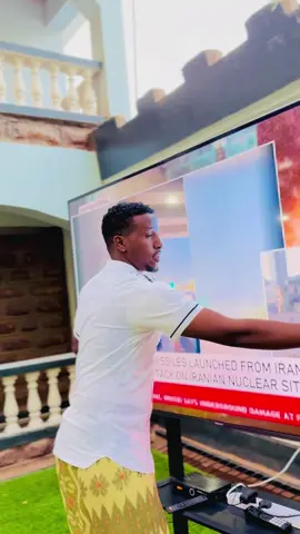 75 inch hissence smart 4k tv available to our shop @105,000 melion Aminii electrics 📞0721444232