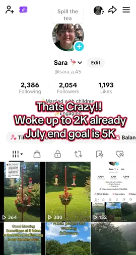 My numbers are mathing right. Follow for follow💜#supportingeachother #roadto5k #julygoals #together 
