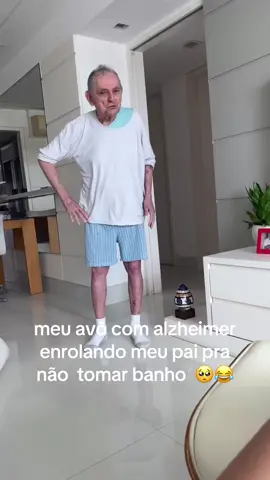 privilégio poder cuidar de você! Te amo, Vô❤️