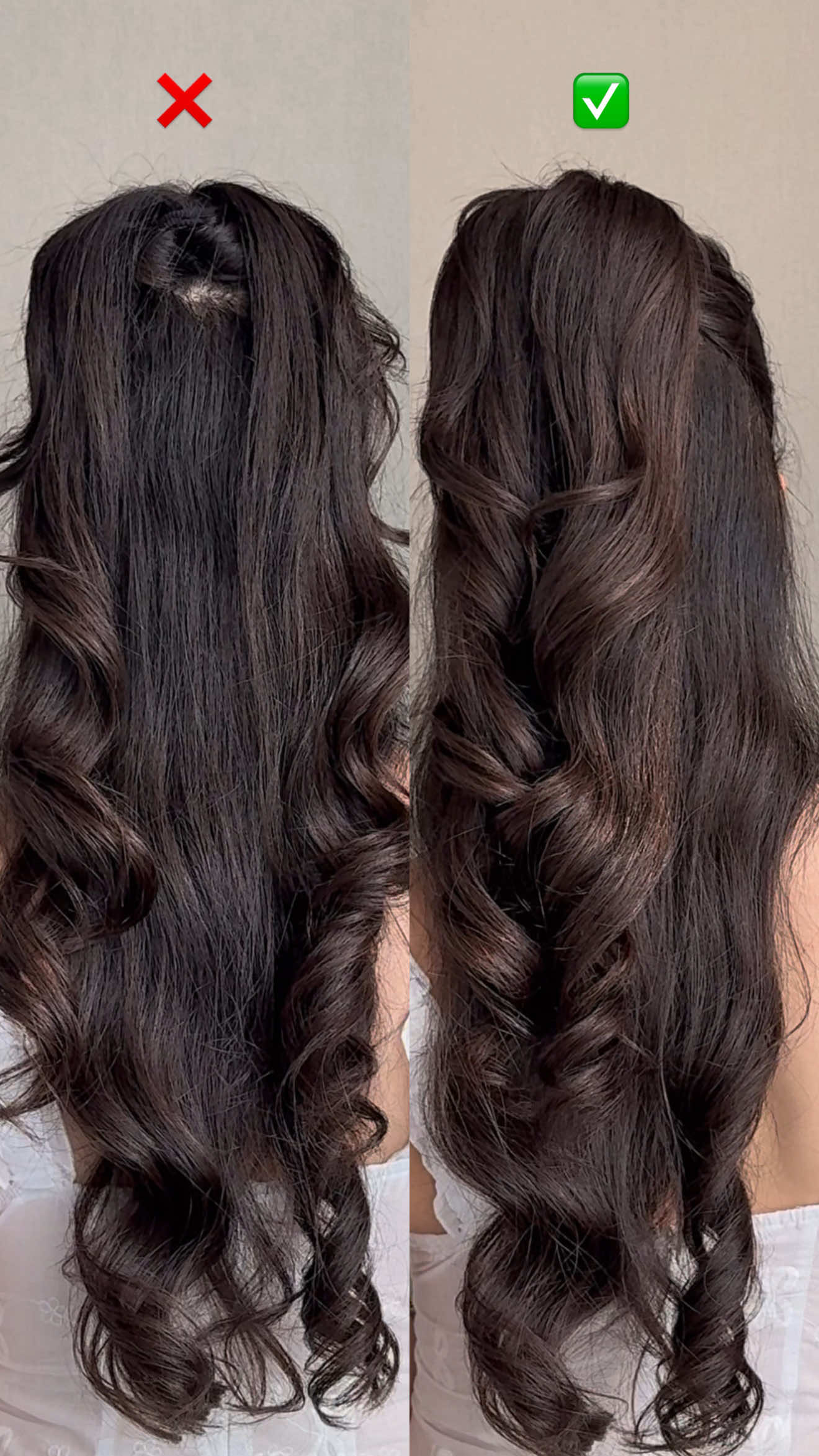 One of the best half-up hacks you need to try 👀🤍 #hairstyletutorial #hairhack #halfuphalfdown #hairideas #hairinspo #volumehair #clawclip #hairtok #easyhairstyles #contentcreator 