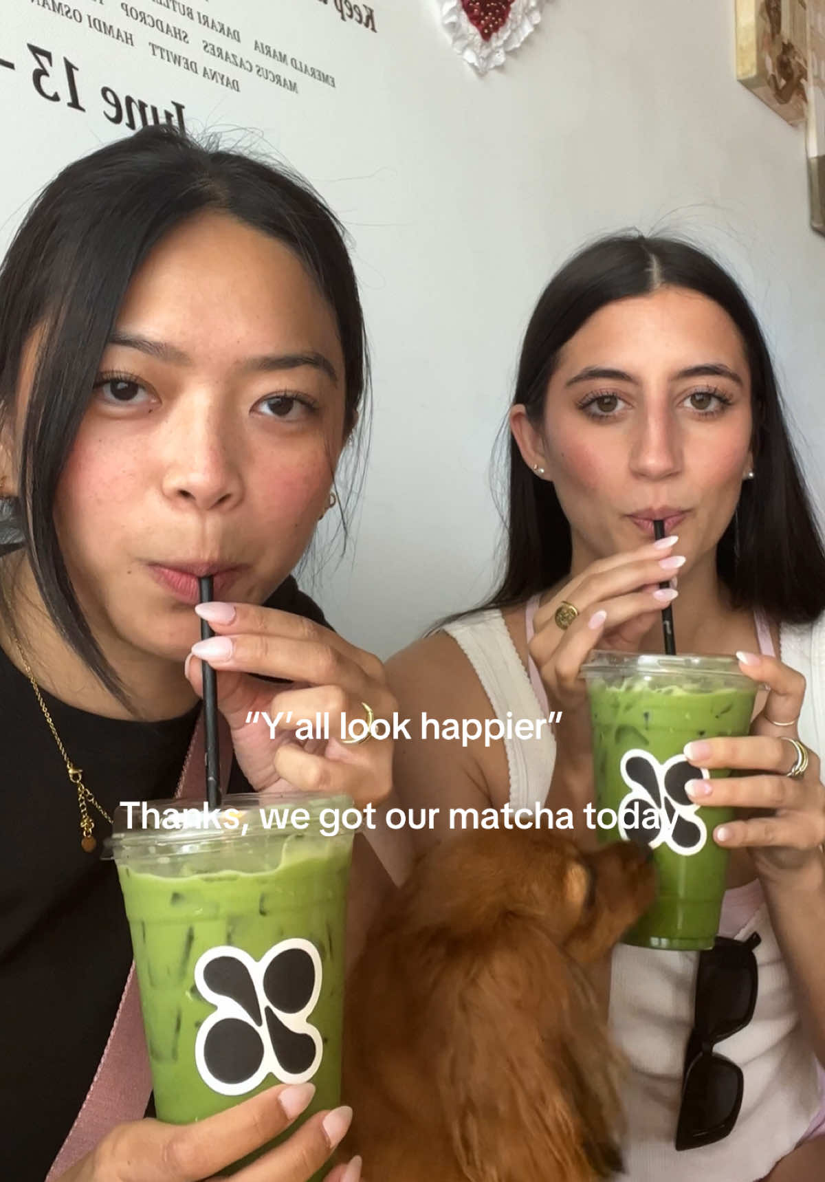 Makes our day every time #matcha 