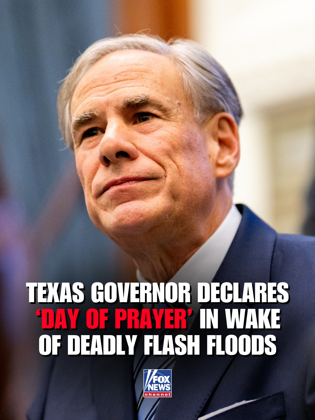 WATCH: Gov. Greg Abbott (R-TX) calls on Americans to continue praying for his state as the desperate search for potential survivors ramps up after deadly flash floods rocked Texas and left families heartbroken.