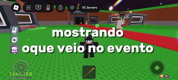tudo que veio no evento de hoje (meia noite)  • • • #roubeumbrainrot #roblox #eu #viral #evento 