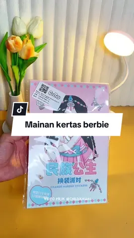 Sebagus ini kalian harus beli 😍 #mainanberbie #mainankertas 