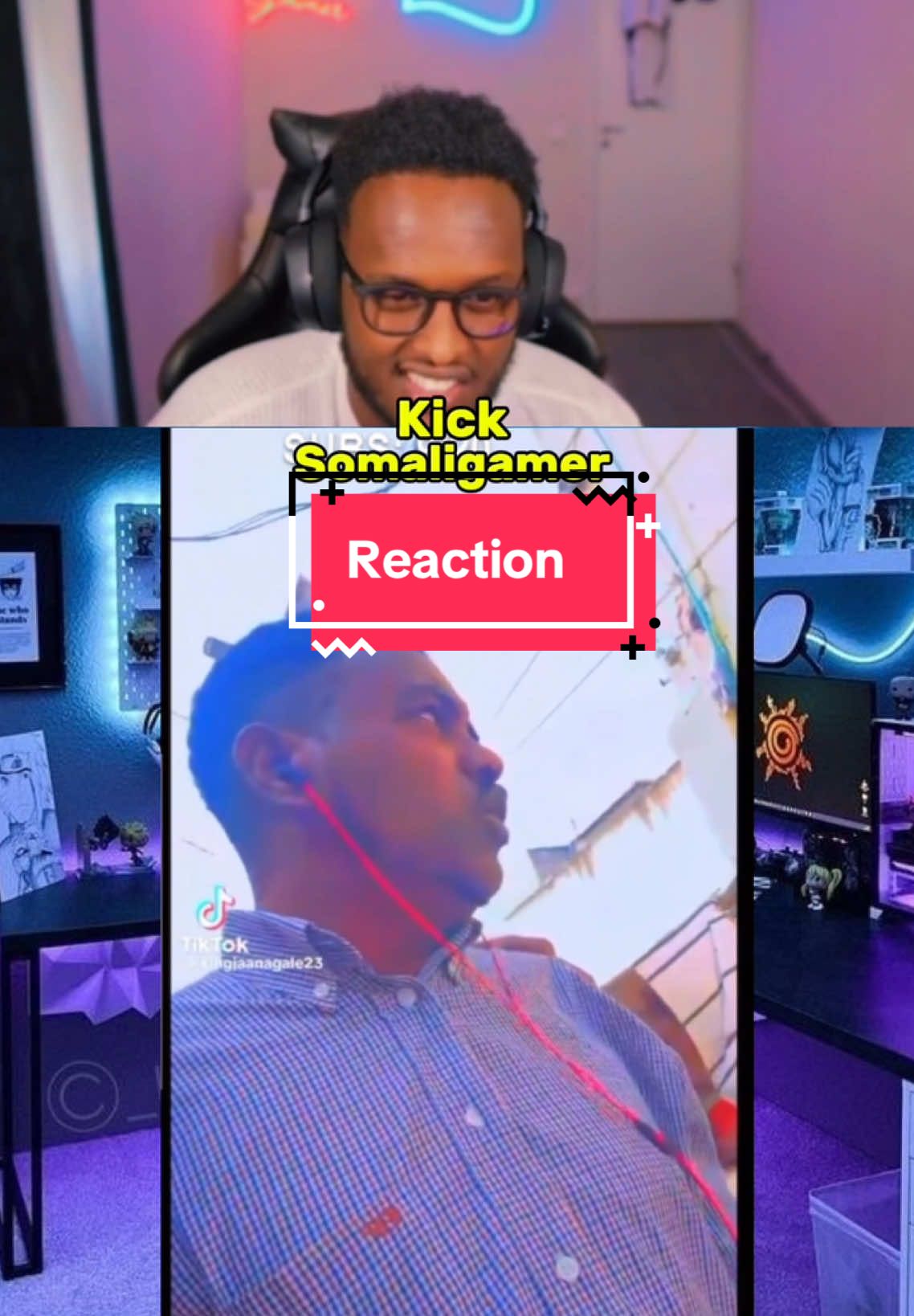 Dadkas yaa ka mid eh 🔥🤣@SomaliGamergg1 #mofarah4 #mo_Farah #somaligamerreaction 